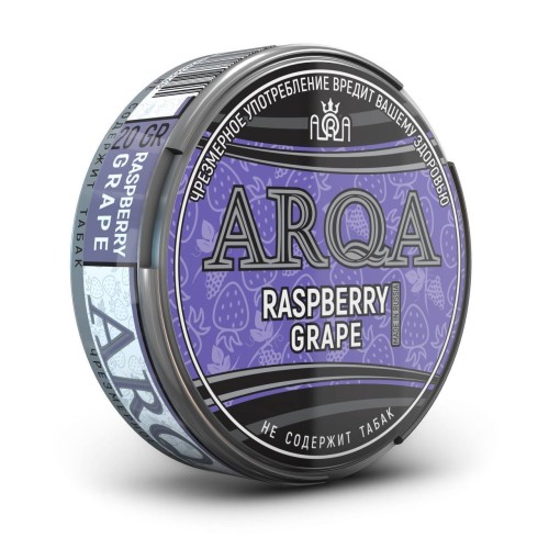 Освежающая сладость Arqa Raspberry Grape: виноград + малина Освежающая сладость Arqa Raspberry Grape: виноград + малина