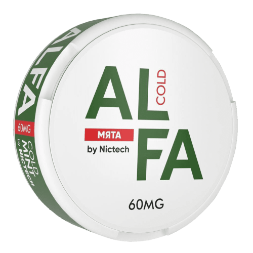 Свежесть и прохлада ALFA Cold Mint